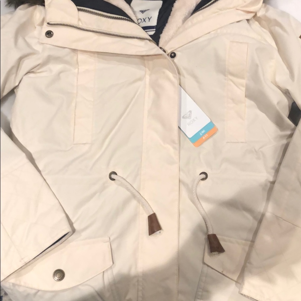 🔥Roxy Amy Waterproof Parka Winter Snow Jacket NWT - Picture 7 of 12